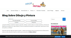 Desktop Screenshot of dibujoypintura.net